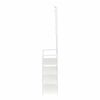 Storage solutions Clothing Rack with 4 Shelves 60x26x155 cm White