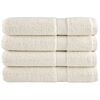 vidaXL Premium Sauna Towels SOLUND 4 pcs Cream 80x200 cm 600 gsm