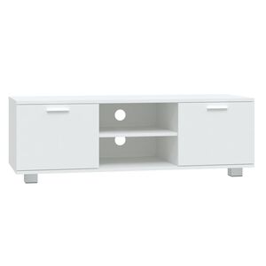 vidaXL TV Cabinet White 120x40.5x35 cm Engineered Wood