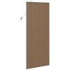 vidaXL Roller Blind with Curtains Manual Brown 90 x 220 cm Bamboo