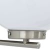 vidaXL Outdoor Wall Light Silver 29 x 25 x 33 cm Stainless steel
