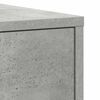 vidaXL Bathroom Cabinet Concrete Grey 30x30x183.5 cm Engineered Wood