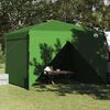 vidaXL Pop-up Canopy Tent Green 300 x 300 cm Fabric