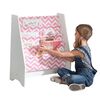 KidKraft Children's Sling Bookshelf Pink and White 60.96 x 29.85 x 71.12 cm