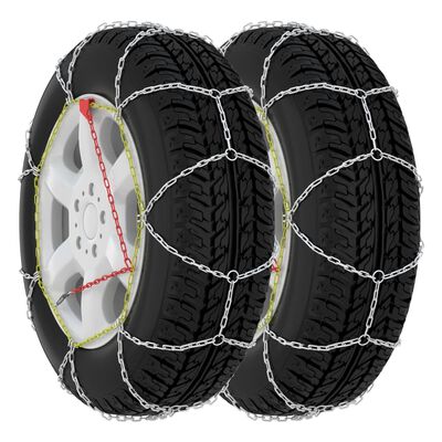 vidaXL Car Tyre Snow Chains 2 pcs 9 mm KN120