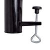 vidaXL Outdoor Umbrella Holder Steel Black