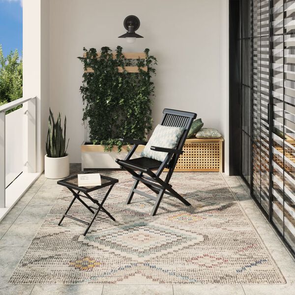 vidaXL Rug ARBIZU Indoor and Outdoor Vintage Design 200x280 cm