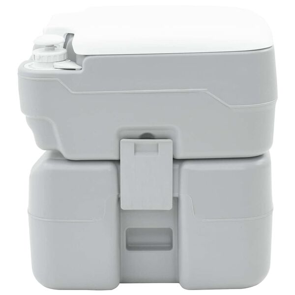 vidaXL Camping Toilet Grey 41.5 x 36.5 x 42 cm