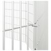 vidaXL Free Range Animal Enclosure 10-Panel 54x80 cm Galvanised Iron