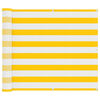 vidaXL Balcony Screen 100 x 400 cm Oxford Fabric Rectangular