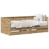 vidaXL Daybed with Drawer Artisan Oak 100 x 200 cm Engineered Wood