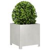 vidaXL Garden Planter 40x40x40 cm Stainless Steel