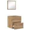 vidaXL Bathroom Cabinet Artisan Oak 41 x 38.5 x 45 cm Engineered Wood