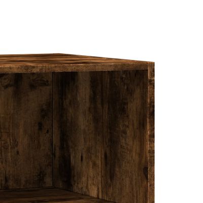 vidaXL Wardrobe Smoked Oak 77x48x102 cm Engineered Wood
