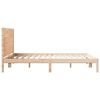 vidaXL Extra Long Bed Frame without Mattress 160x220 cm Solid Wood
