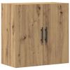 vidaXL Wall Cabinet 60 x 31.5 x 60 cm Engineered Wood Artisan Oak