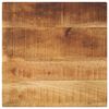 vidaXL Table Top 40x40x2.5 cm Square Solid Wood Rough Mango