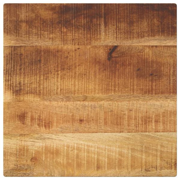 vidaXL Table Top 40x40x2.5 cm Square Solid Wood Rough Mango
