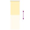vidaXL Roller Blind Blackout Yellow 55x175 cm Fabric Width 50.7 cm Polyester