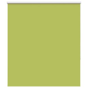 vidaXL Roller Blind Blackout Leaves Green 125x150 cm Fabric Width 121.6 cm Polyester