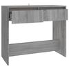 vidaXL Console Table Grey Sonoma 89x41x76.5 cm Engineered Wood