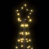 vidaXL LED Christmas Tree 200 LEDs Warm White 180 cm