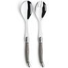 Lou Laguiole 2 Piece Salad Serving Set Tradition Brown