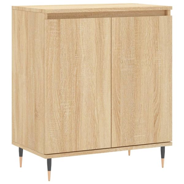 vidaXL Sideboard Sonoma Oak 60x35x70 cm Engineered Wood