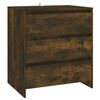 vidaXL 2 Piece Sideboard Smoked Oak Engineered Wood