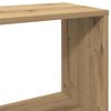 vidaXL Book Cabinet Artisan Oak 80x24x96 cm Engineered Wood