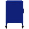 vidaXL Storage Cabinet Navy Blue 60x35x56 cm Steel