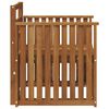 vidaXL Outdoor Sofa Set Natural 71 x 63 x 73 cm Solid Acacia Wood