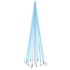vidaXL Christmas Tree with Spike Blue 1134 LEDs 800 cm