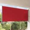 vidaXL Patio Retractable Side Awning 160x300 cm Red