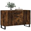 vidaXL Sideboard Smoked Oak 100x36x60 cm Engineered Wood
