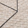 vidaXL Area Rugs Square HUARTE Cream 240 x 240 cm Polyester