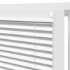 Plisse Blind 60x200cm White Pleated Blind