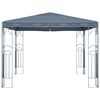 vidaXL Gazebo 300x300 cm Anthracite