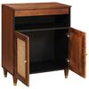 vidaXL Media Storage Cabinets & Racks Brown 60 x 33.5 x 75 cm