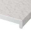 vidaXL Window Sill Marble Text -enure 60 x 45 x 4.5 cm PVC