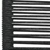 vidaXL Garden Chairs 2 pcs Cotton Rope and Steel Black