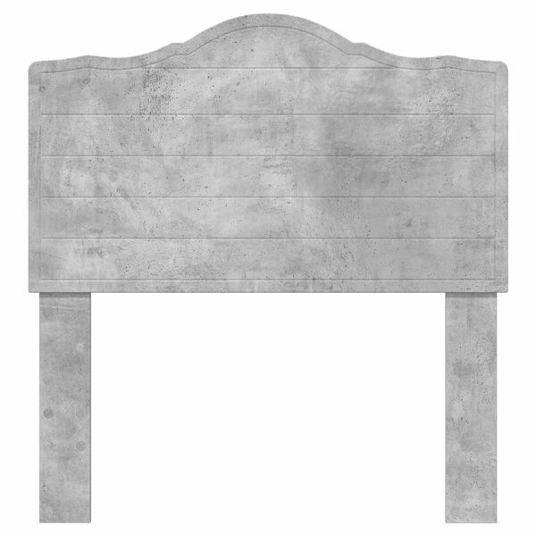 vidaXL Headboard Concrete Grey 75 cm Engineered wood