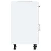 vidaXL Kitchen Base Cabinet&nbsp;Porto High Gloss White Engineered Wood