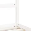 vidaXL Kids Bed Frame White 90x190 cm Solid Wood Pine