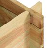 vidaXL Garden Raised Vegetable Bed Impregnated Pinewood 40 cm