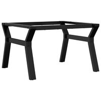 vidaXL Coffee Table Legs Y-Frame 70x60x43 cm Cast Iron