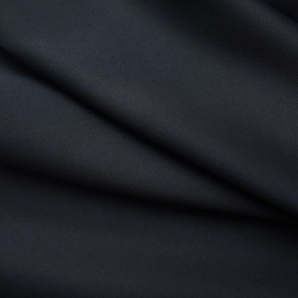 vidaXL Blackout Curtains with Hooks 2 pcs Black 140x225 cm