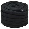 vidaXL Multipurpose Utility Rope 50 mm 25 m Black PP 15000 kg Max Load