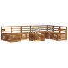 vidaXL Sofa Sets Natural Solid Acacia Wood