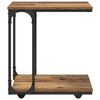 vidaXL Side Table Old Wood 50 x 35 x 55.5 cm Engineered Wood